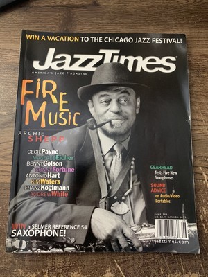 Jazz Times June 2001 issue Archie Shepp cover Benny Golson