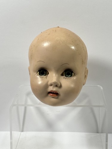 DOLL HEAD SLEEPING EYES HEAD  VINTAGE