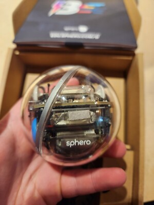 Bolt By Sphero SPRK Silver App Enabled A Light-Up Robot Ball For Education