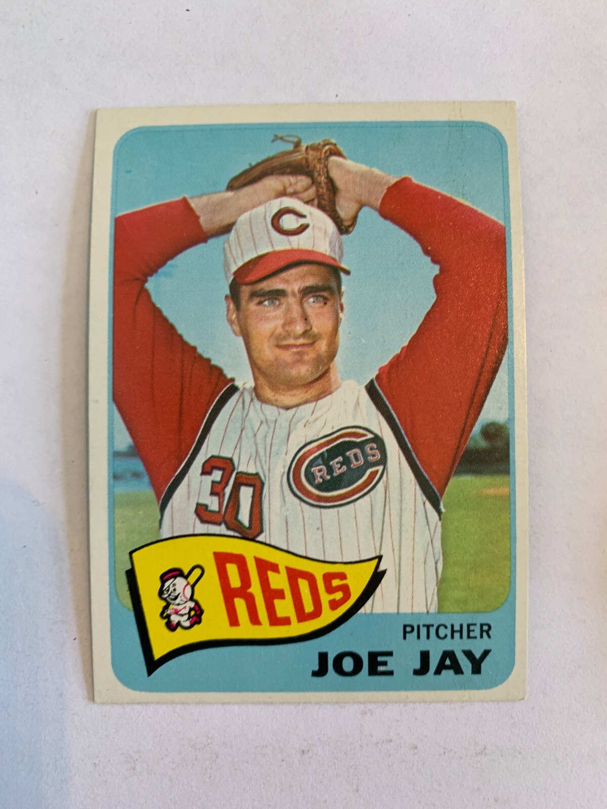 1965 Topps #174 Joey Jay - Cincinnati Reds - RARE & VINTAGE