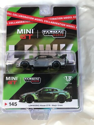Mini GT 1/64 LB Works Nissan GT-R R35 Type 2 Rea Wing Magic