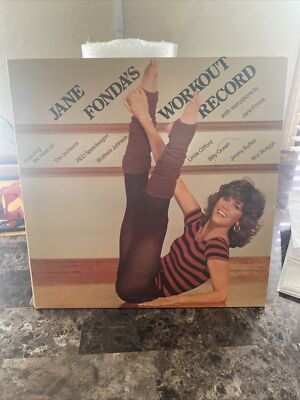 Jane Fonda's - Workout Record (2-Record Set, 1981) Vinyl FREE SHIPPING