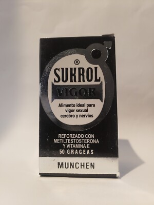 SUKROL VIGOR MAN 50 Tabs Dietary Supplement ''Vigor Sexual & Mental''