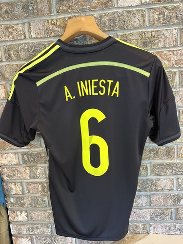 A.INIESTA 8番 サッカージャージ Lサイズ FC Barcelona 2011-12 Home Soccer Jersey INIESTA #8 Nike