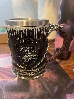 ''Game of Throne'' King Of The North Frosted Tankard Coffee Mug 13 oz.