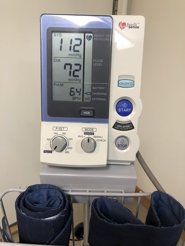 Omron HEM-907XL Pro Blood Pressure Monitor with Stand Vital Signs Perfect!