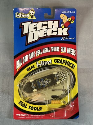 Vintage 1999 X-Concepts Tech Deck Series 3270 Blind Ronnie Creager NEW SEALED
