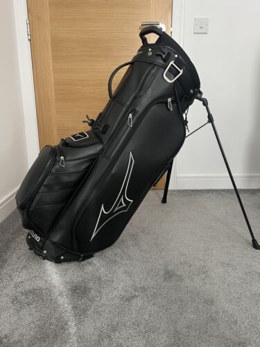 MIZUNO TOUR STAND GOLF CARRY BAG / 6 WAY PREMIUM PU LEATHER MIZUNO TOUR STAND GOLF CARRY BAG / 6 WAY PREMIUM PU LEATHER