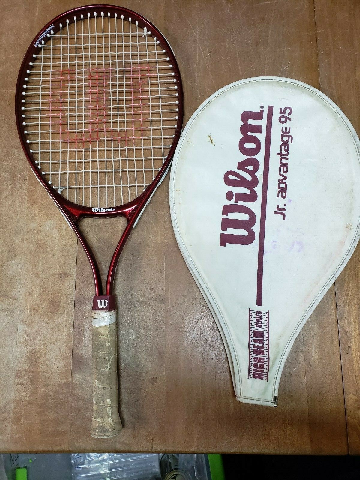 Wilson Jr. Advantage Tennis Racket 95 High Beam Series Brand