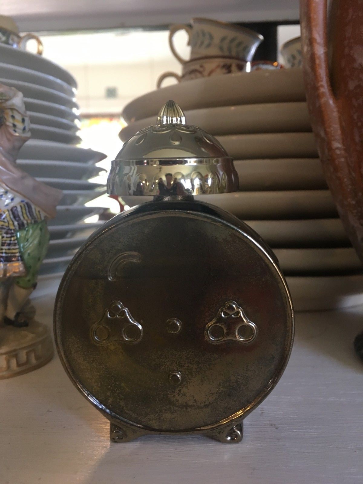 Avon Ornate Gold Clock