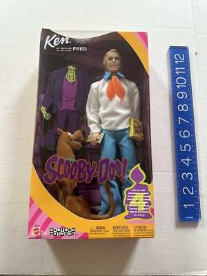 Barbie - Ken As Fred in Scooby-Doo! Doll Mattel 2002 #B3284 - New Factory Sealed