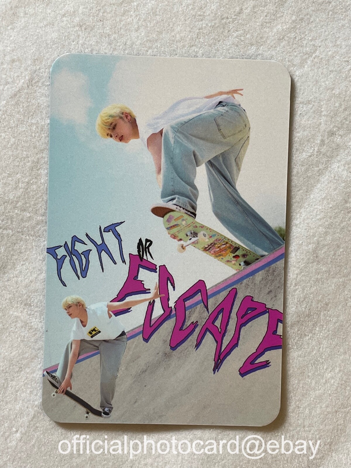 TXT FIGHT OR ESCAPE MusicKorea 特典 テヒョン TOMORROW X TOGETHER - TXT FIGHT OR ESCAPE MusicKorea 特典