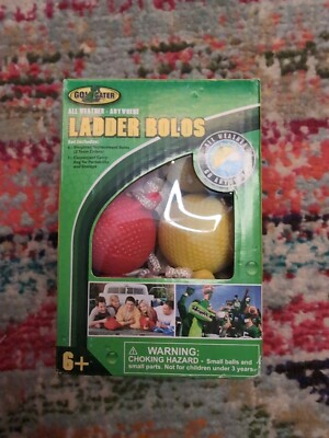 All Weather Ladder Bolos & Carrying Bag 6 Replacement Red & Yellow by Go! Gator