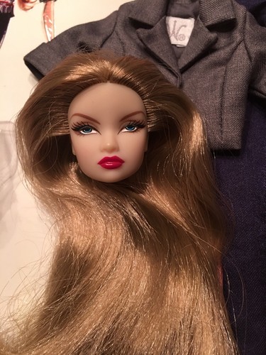 NuFace Fashion Royalty Pretty Calculated Erin Head & Wardrobe Pieces