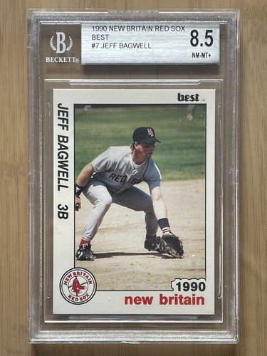1990 Best Jeff Bagwell #7 New Britain Red Sox Minor League