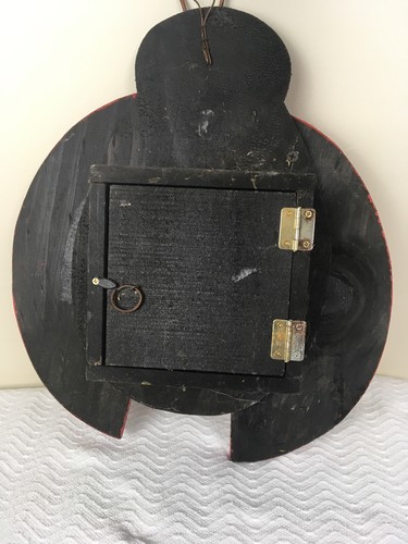 Wooden Ladybug Bird Feeder  ~~  UNIQUE! ~ COUNTRY ~ FARMHOUSE ~ RUSTIC