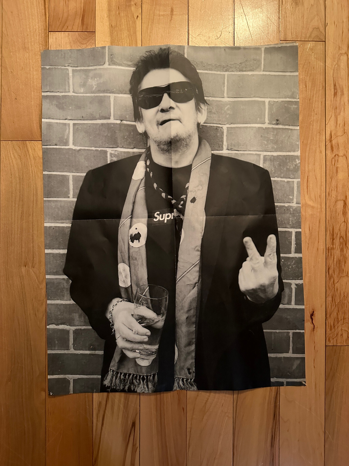 supreme 13aw Shane MacGowan 非売品 ポスター supreme 13aw Shane MacGowan 非売品 ポスター Supreme Shane