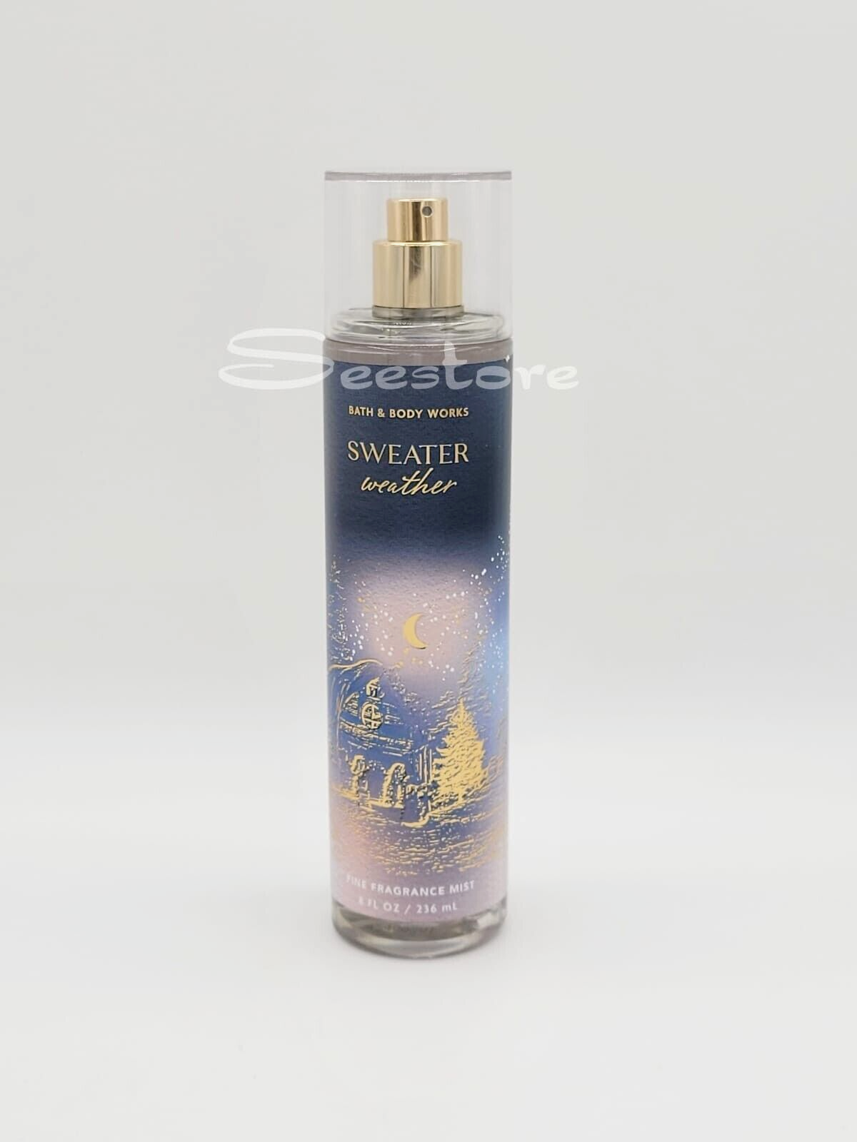 Bath & Body Works Sweater Weather Fine Fragrance Body Mist Full Size 8 oz New