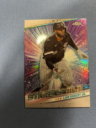 Luis Robert Jr SP 2024 Topps Series 1 Stars Of MLB Topps Luis Robert Jr SP 2024 Topps Series 1 Stars Of MLB Topps