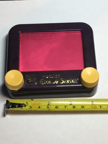 Ohio Art Pocket Etch A Sketch Small Toy Plastic