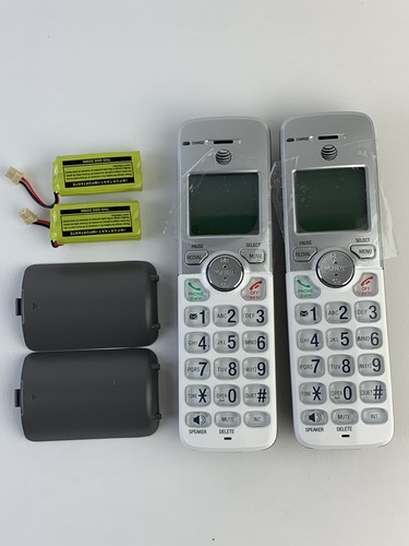 Open Box AT&T EL51203 DECT 6.0 Expandable Cordless Phone With 2 Handsets