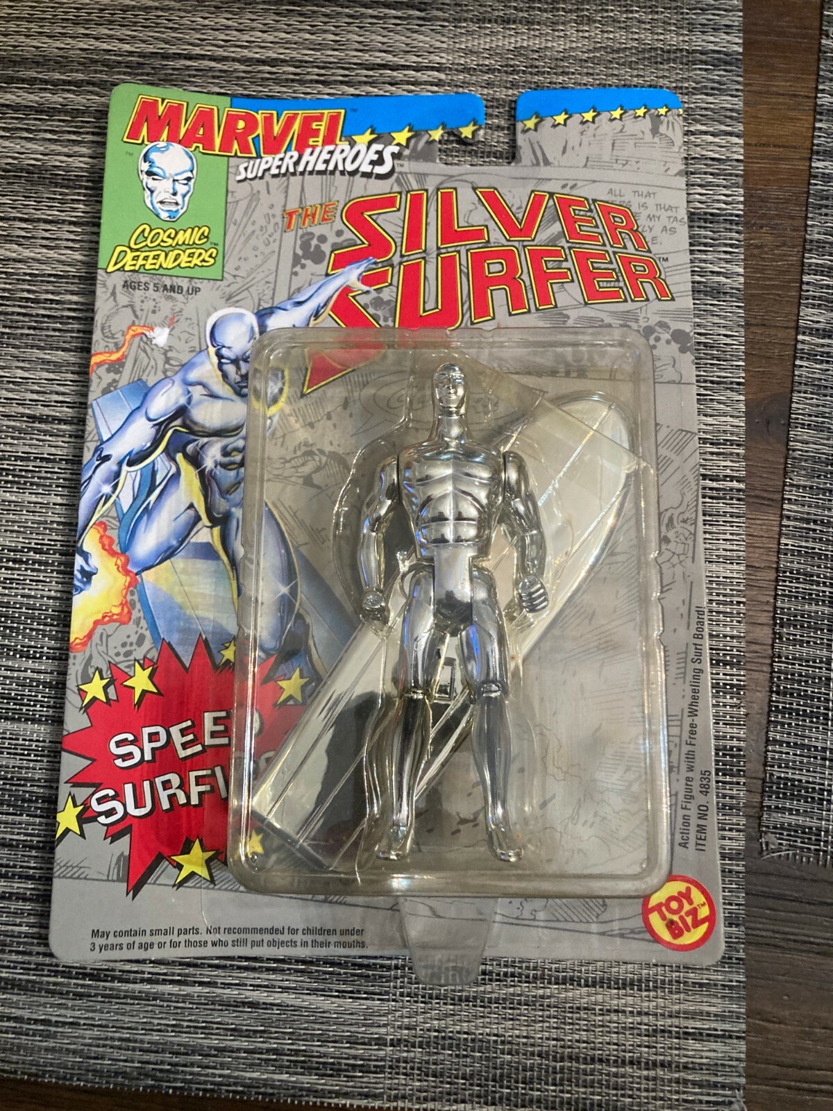 Silver Surfer Vintage Marvel Super Heroes Action Figure New Silver Surfer Vintage Marvel Super Heroes Action Figure New