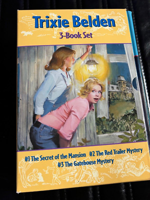 TRIXIE BELDEN -3 BOOK SET -BY JULIE CAMPBELL HARDCOVER -Excellent condition 