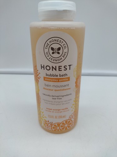 The Honest Company Bubble Bath Everyday Gentle Sweet Orange Vanilla 12oz