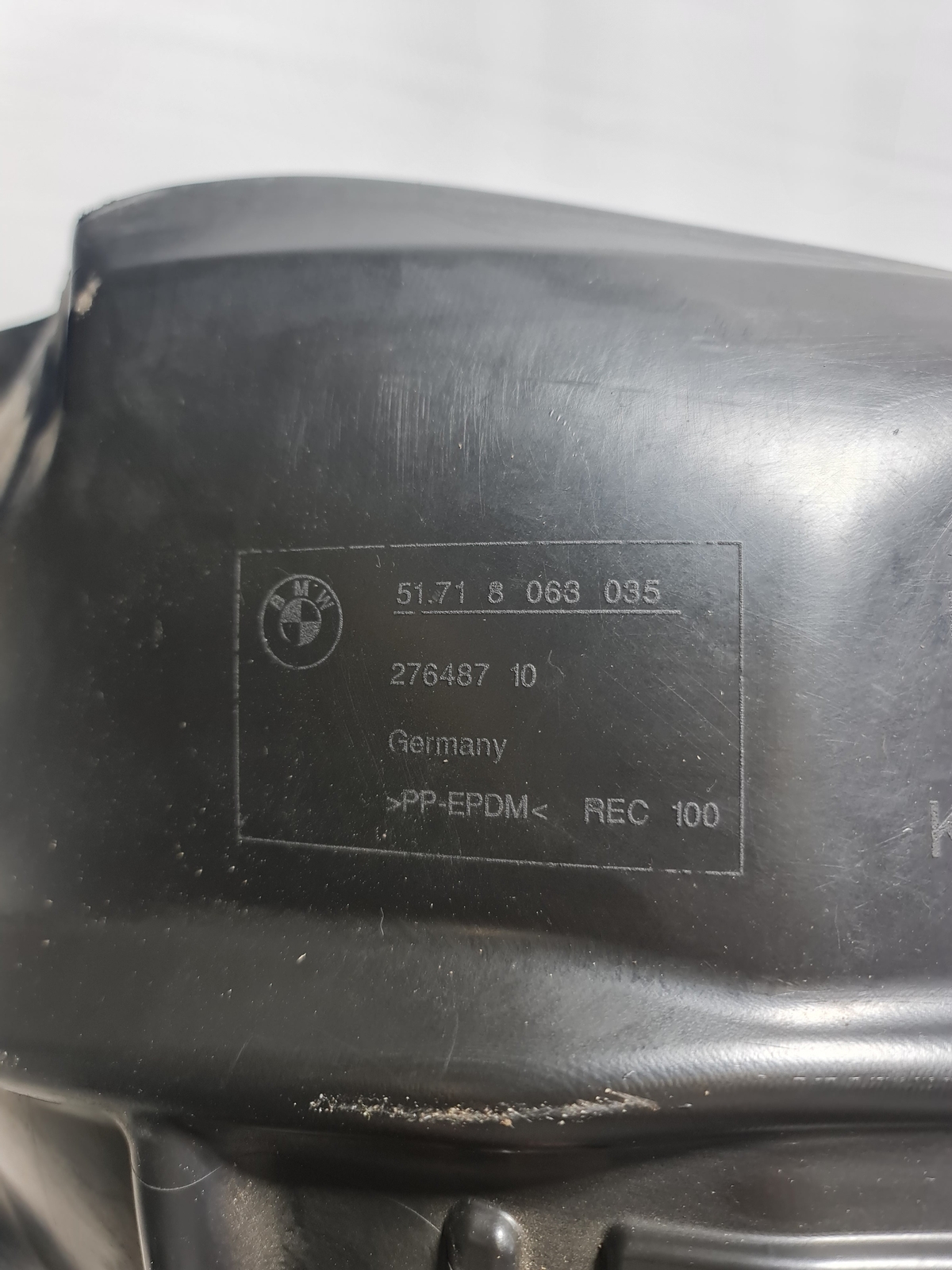 0 Bmw 2016-2020 M2 51-71-8-063-035 51718063035 Cover Wheel Housing Rear Left image 4