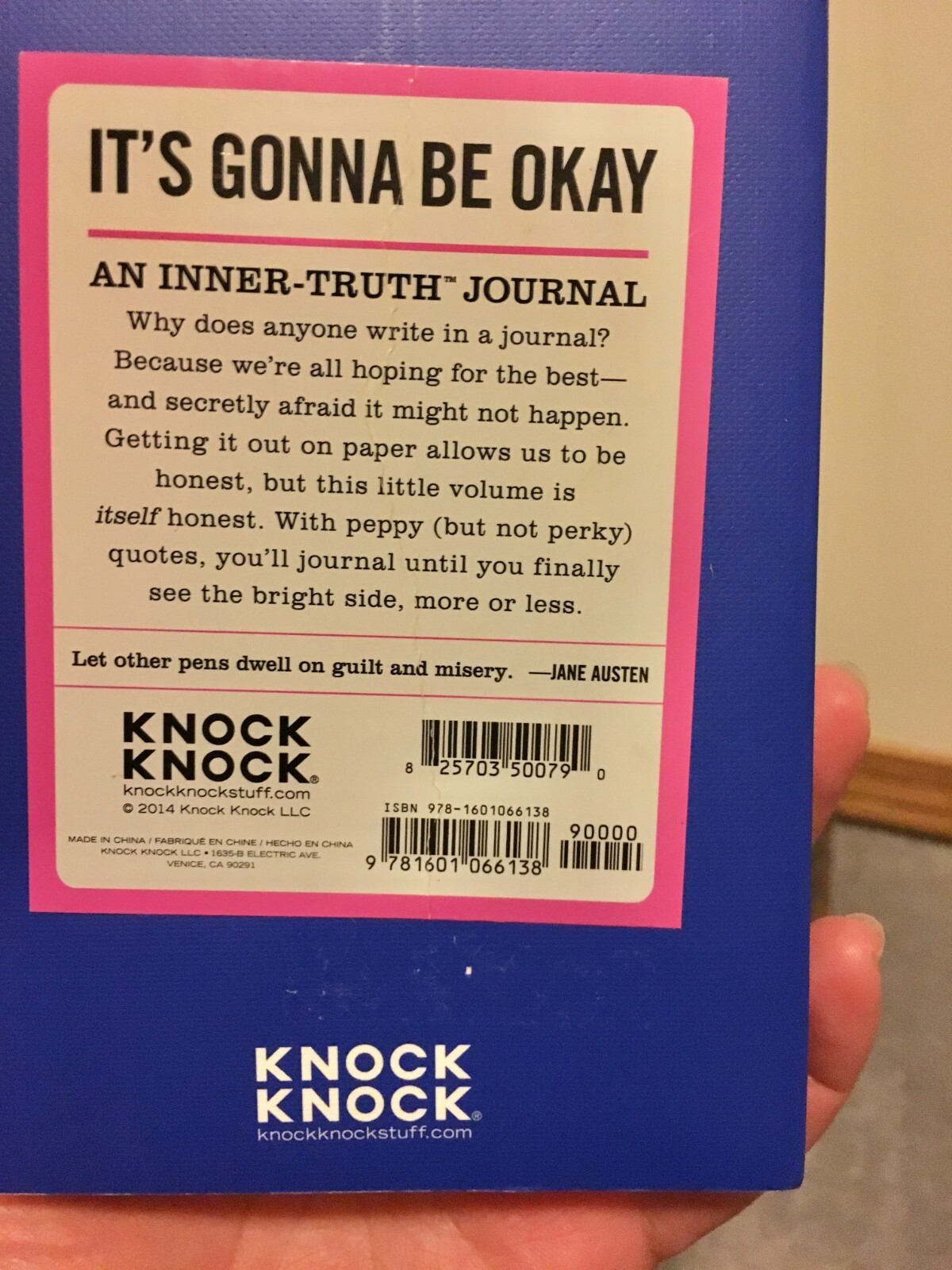 NEW IT'S GONNA BE OKAY JOURNAL.