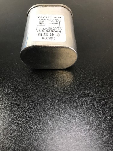 SHARP RC-QZA209wreo Capacitor 2000VAC .72uF  Microwave Capacitor K005010