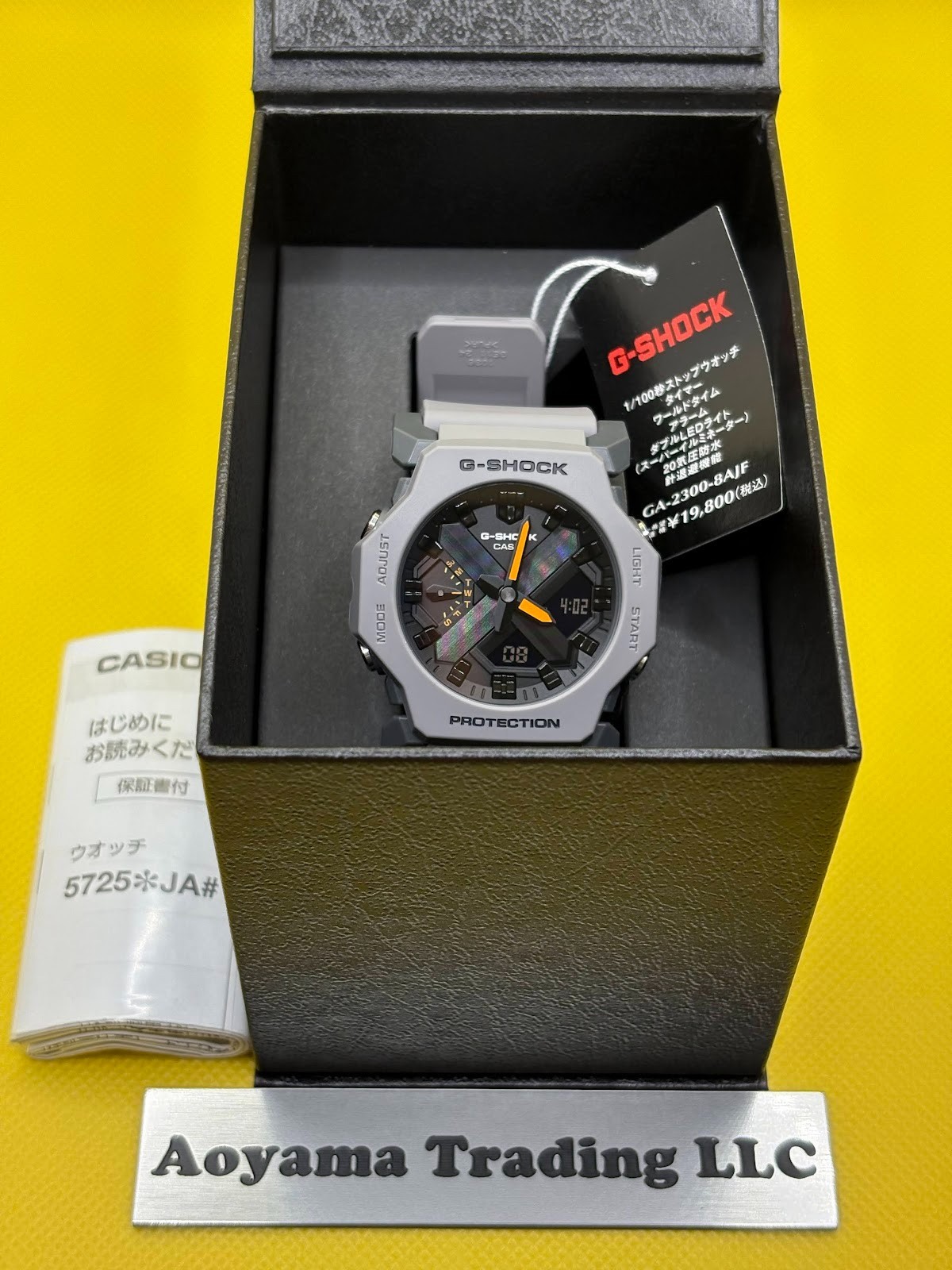Casio G-SHOCK GA-2300-8A /JF Slim Gray Men's Watch Japan