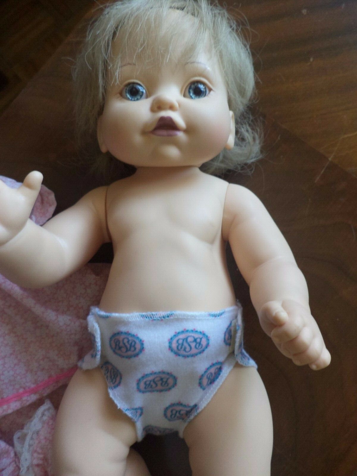 Baby so beautiful playmates doll 1995 blonde hair