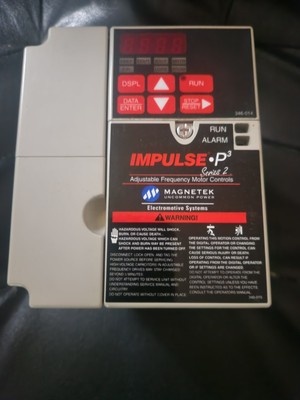 Magnetek Impulse NOS CIMR-V7AM40P7 Drive 1HP 3.4A 460VAC 50/60/400HZ 3-Ph