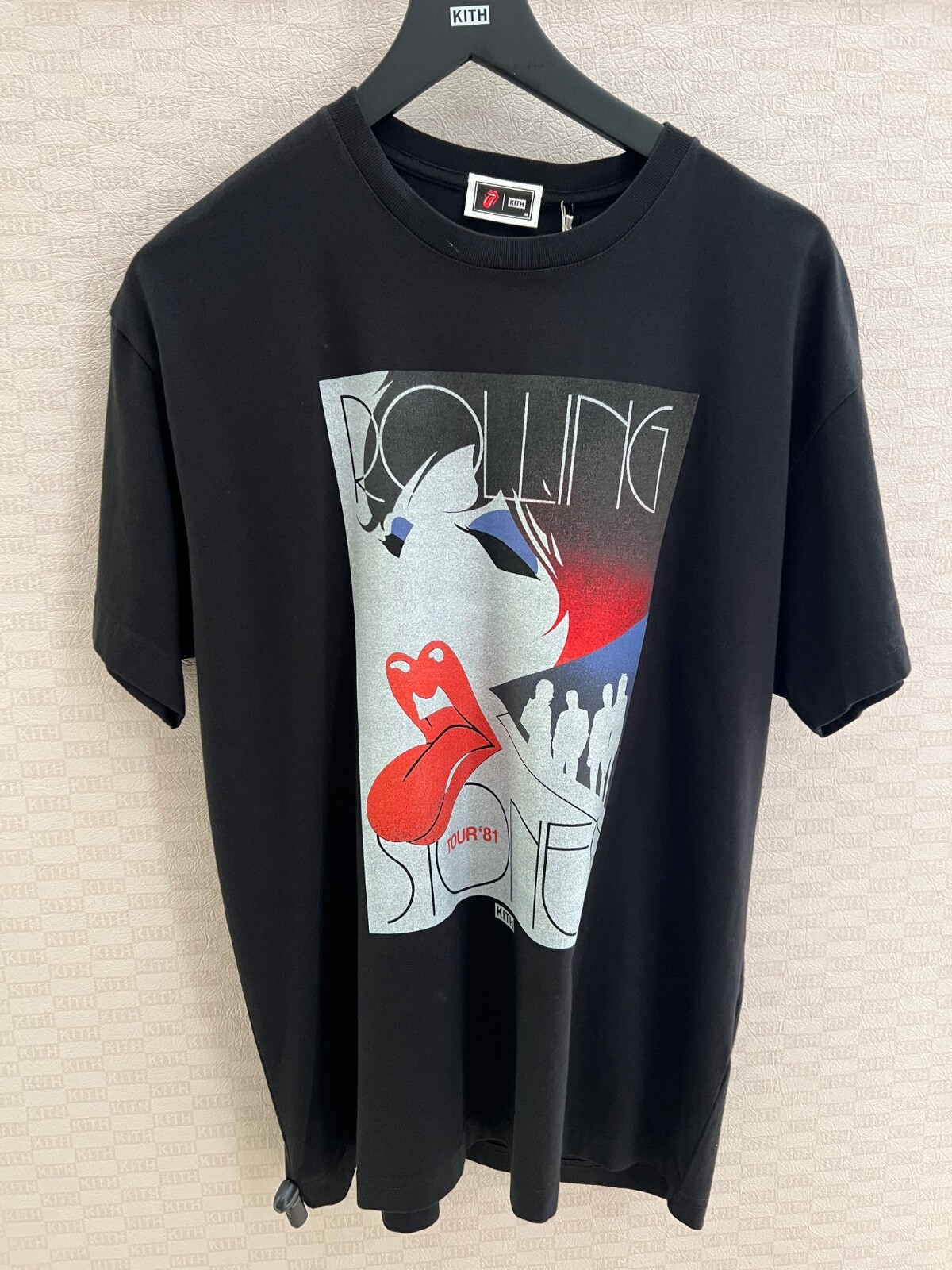 🎸 NEW 🎸Kith for the Rolling Stones Tour 1981 Tee | S | IN