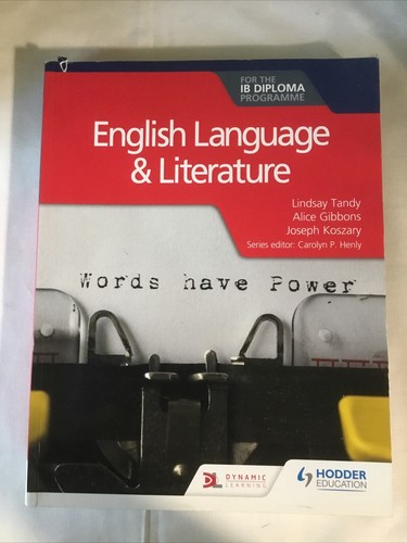 Amazon.com: IB English A Language & Literature: Course Book