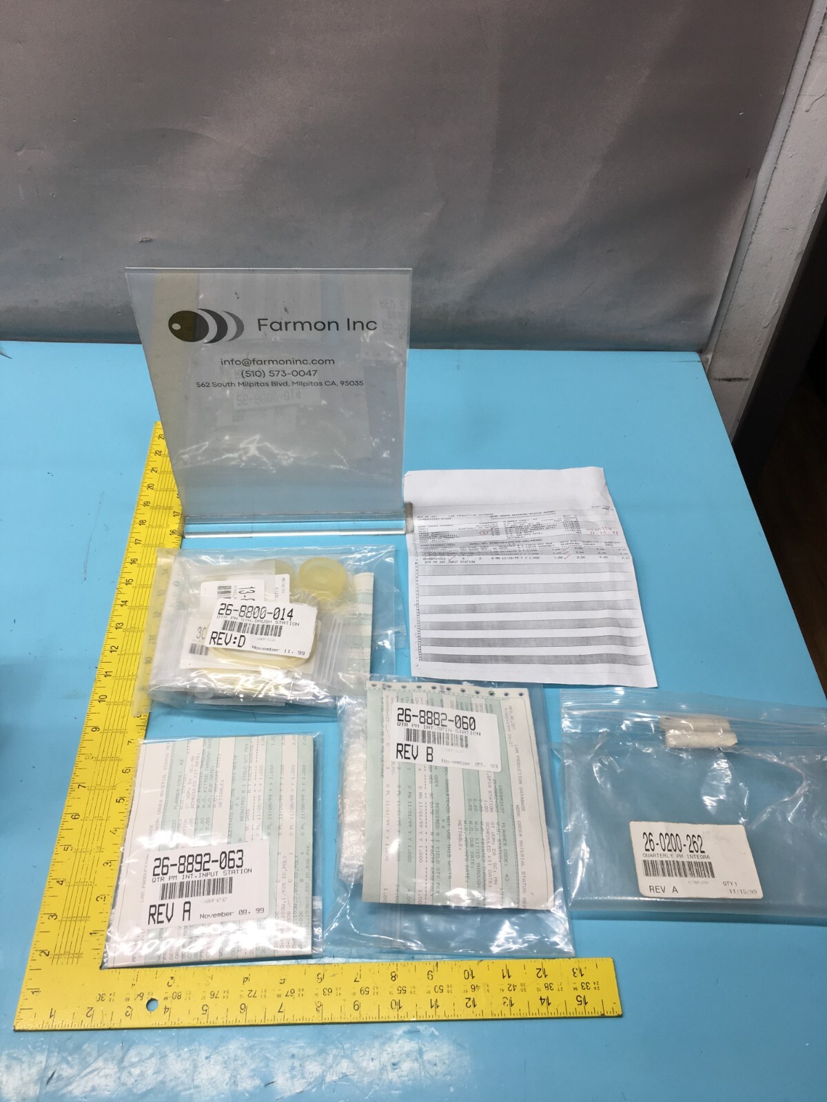 ONTRAK 26-0200-262 PM KIT QUARTERLY INTEGRA, 158890