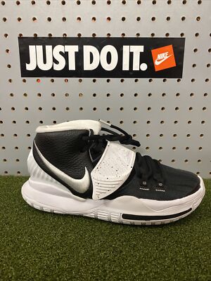 Nike Kyrie 6 TB Women's Size 7 / Men's 5.5 Basketball Shoes Black / White CK5869