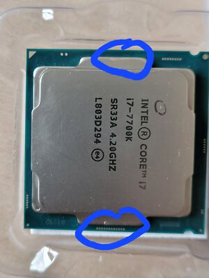 Intel Core I7-7700K SR33A 4.2 GHz 8M Cache Quad-Core LGA