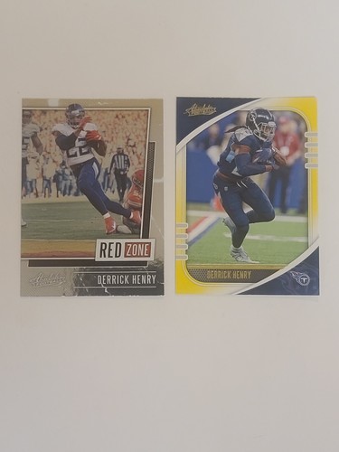 DEUXIEME CLASSE - Deuxieme Classe 【AMERICANA】BACK HENRY 2020 Panini Absolute Derrick Henry 2 Card Lot Yellow