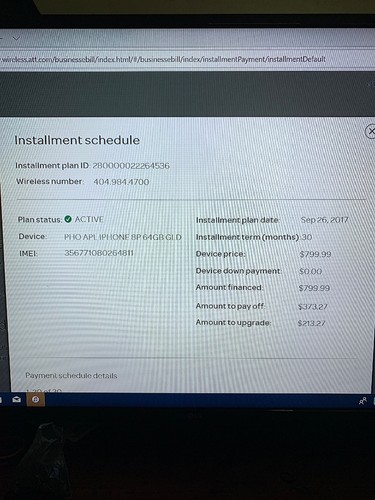 Apple iPhone 8 Plus - 64GB - Gold (AT&T) A1897 (GSM) (Please Read Description)