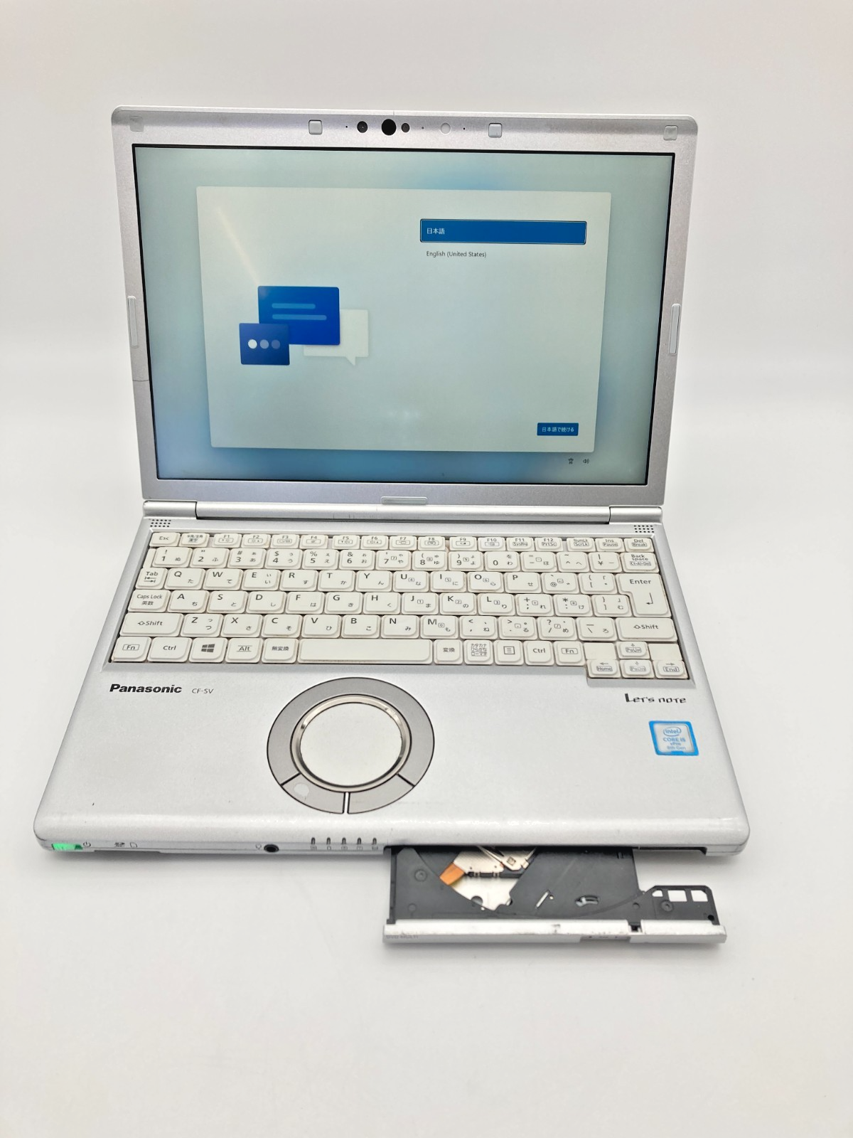 Let's note CF-SV1 RDEKS 、M8GB、SSD256GB Panasonic Let's note CF
