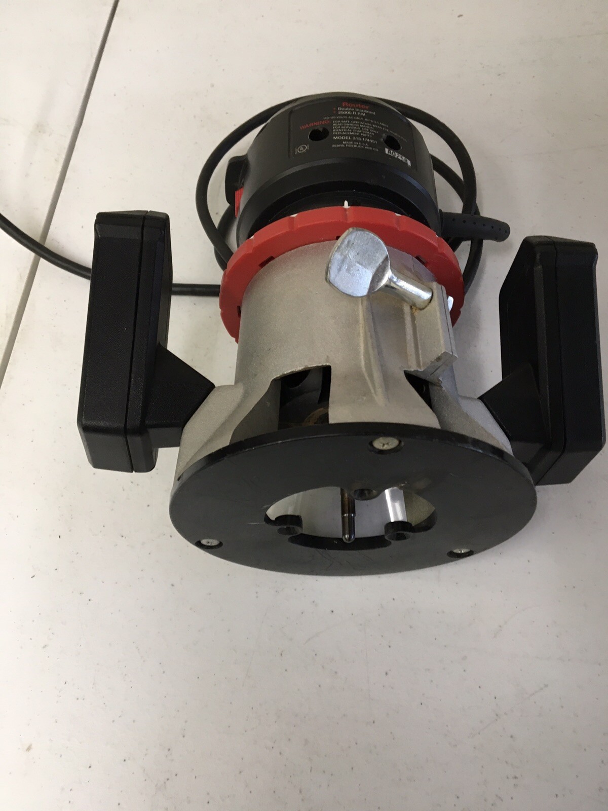 SEARS CRAFTSMAN 1 HORSEPOWER ROUTER MODEL# 315-174451 WORKS