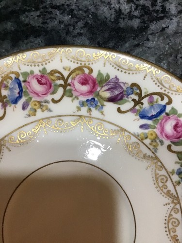 4 Rosenthal Ivory Vienna # 72653 Dinnerware Saucer Plate