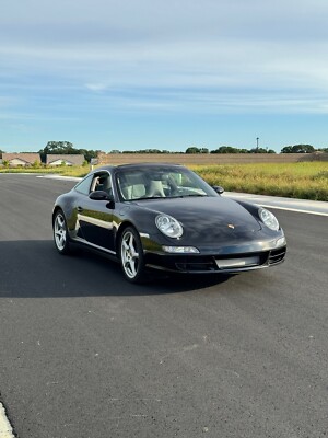 2008 Porsche 911 Black AWD Automatic TARGA