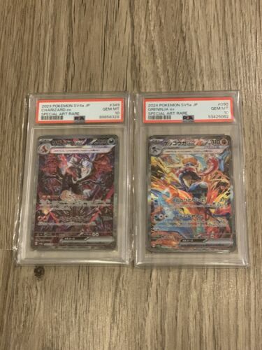 PSA 10 Greninja ex SAR 090/066 Crimson Haze sv5a Pokemon PSA 10 Greninja ex SAR 090/066 Crimson Haze sv5a Pokemon
