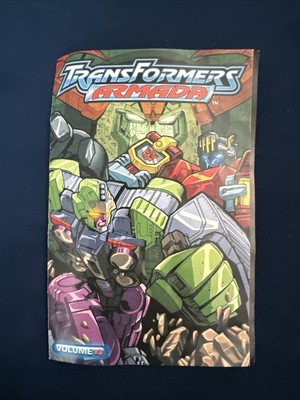 Transformers Armada Mini Comic Book - Volume 4 Vintage Hasbro