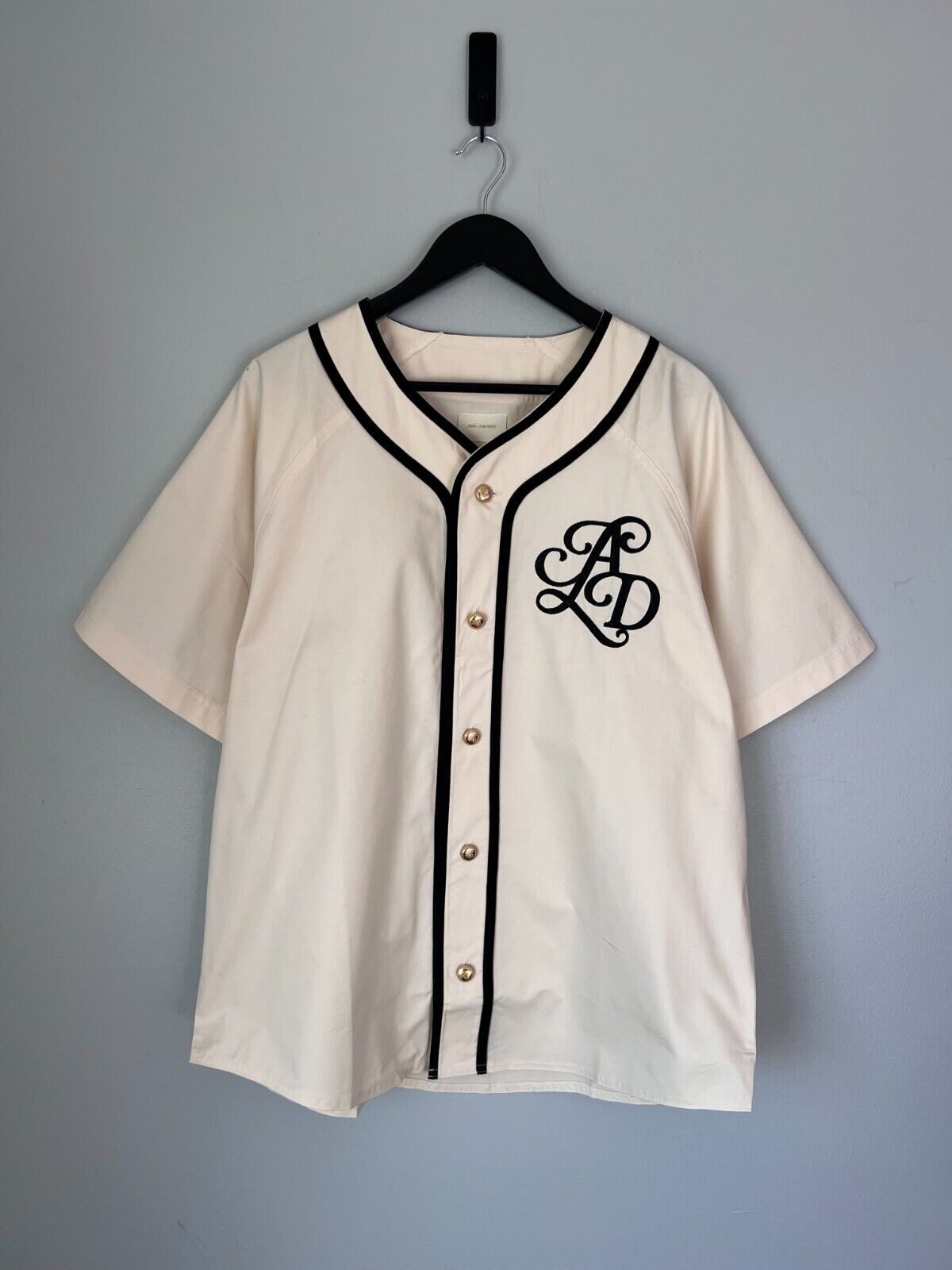 Aime Leon Dore Monogram Baseball Jersey - Size XL - Pristine Aime Leon Dore Monogram Baseball Jersey - Size XL - Pristine