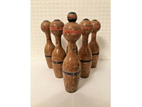 elc wooden skittles