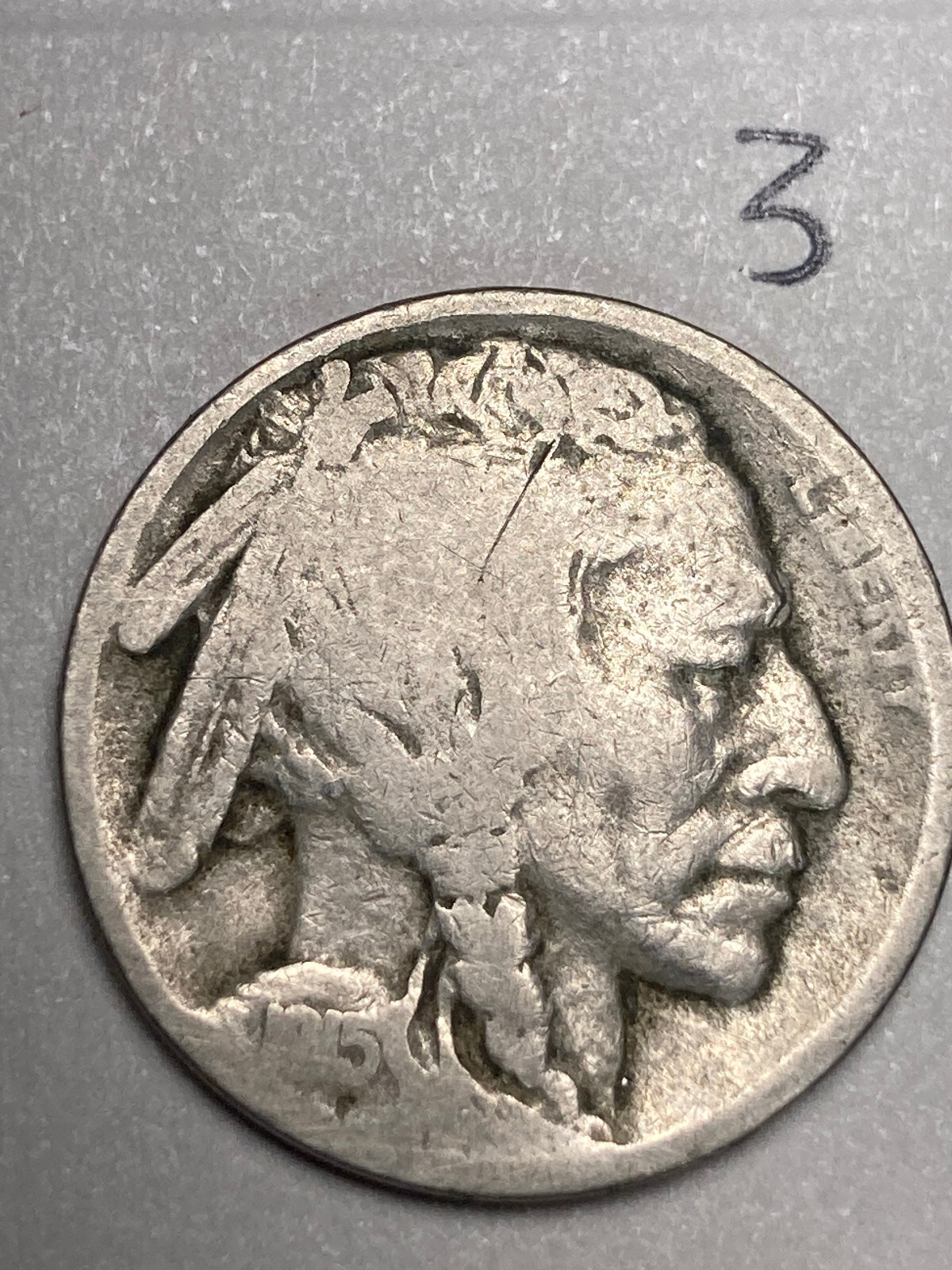 バッファロー5セントコイン 希少年号 1915-S 1915-S BUFFALO
